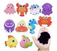 SUPINEEDO Fridge Magnet for Toddlers, Rubber Cute Animal Magnets for Baby,Refrigerator Magnets for Toddlers Educational Learning Toy Gift Whiteboard
