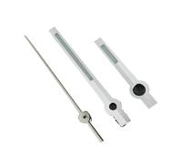 Supkancl 1pc Polished Watch Accessories Pointers for NH35 NH36 Movement Needles C3 Blue Lumen Pointer(Silvery 1)