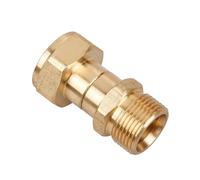 Supkancl 1pc Pressure Washer Swivel Joint, Kink Free Gun To Hose Fitting, Anti Twist Metric M22 14Mm Connection, 3000 Psi