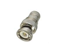 Supkancl 2Pcs Connector BNC Male Plug Crimp For RG8 LMR400 RG213 RG214 Cable 50ohm RF Adapter Coaxial