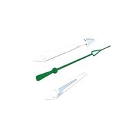 Supkancl Arrow Shaped Pointer for Nh35/nh36movements Watch Hands Pointer Green Super Bright Stainless Steel Watch Pointer(Green Color)
