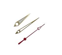 Supkancl Needle Accessories Gold Silver Border Red Blue Green Yellow Second Green Night Light with for NH35/36/4R Mechani(Light Grey)