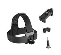 Supkeyer POV/VLOG Phone Head Mount Strap,First-Person View Video Outdoor Live Shooting Bracket for iPhone, for Samsung Galaxy Phone, for GoPro Insta360 Sony DJI Action Camera