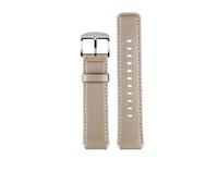 SUPKOUMKBG 16mm 18mm Leather Strap B6/b5 Bracelet Replacement Brown Wristband(B6-Gray-steel,16mm)