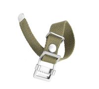 SUPKOUMKBG One-Piece Nylon Watch Strap FT500WC FT-500WC AW-80V W-89H Breathable Sport Watch Band Men Bracelet(Army green)