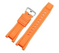 SUPKOUMKBG Resin Strap Men's Watch Accessories Fit For Casio Bracelet GST-S130 S110 S100 W130L W100 W110 210(Yellow)