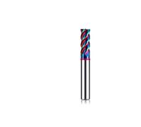 SUPKOUMKBG Tungsten Steel Carbide 4-Flute Flat End Mills for CNC Mechanical Stainless Steel Milling Cutters(TGP-HRC60,12x50x150)