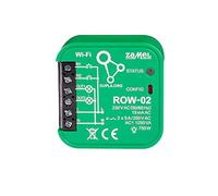 Supla Zamel Innovative Modular Modern Smart Automatic Wireless Functional Latest Generation Wi-Fi Receiver 2 Channel Bidirectional Type ROW-02