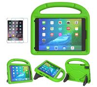 SUPLIK Kids Case for iPad mini 5/4/3/2/1 (7.9"), Durable Shockproof Handle Bumper Stand Cover with 2*Screen Protectors for 7.9 inch Apple iPad mini 5th/4th/3rd/2nd/1st Generation, Green