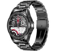 SUPLINK Stainless Steel Case and Bands Compatible with Google Pixel Watch 2 Band/Pixel Watch Band for Men, Adjustable Metal Strap Rugged Protective Case Bumper for Pixel Watch 3 41mm, Black