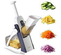 SupMaKin Safe Mandoline Vegetable Slicer,Adjustable Potato Chopper 1-8 mm