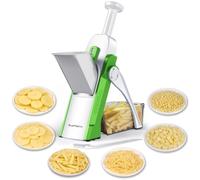 SupMaKin Safe Mandoline Vegetable Slicer,Adjustable Potato Chopper 1-8 mm