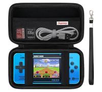 Supmay Carrying Case Compatible with WELLST·G/ for GuaiyeyeAP Handheld Game for Kids -Preloaded 220 Retro Video Games, Portable Gaming Player Storage Holder Travel Bag with Mesh Pocket, Black