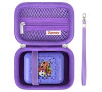 Supmay Carrying Case for Bitzee/Disney Interactive Toy/Magicals Interactive Toy Digital Pet, Gifts For Virtual Pet Enthusiast/Girls & Boys, Travel Case with Mesh Pocket for Battery, Cable, Purple