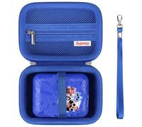 Supmay Carrying Case for Bitzee Disney/Wizarding World Harry Potter/Magicals Interactive Toy, Gifts for Virtual Pet Enthusiast/Girls & Boys, Travel Case with Mesh Pocket for Battery, Cable, Deep Blue
