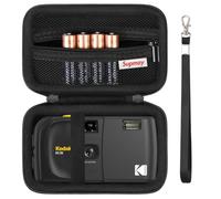 Supmay Hard Travel Case for Kodak F9/1 Shot/Ilford/Corex Reusable Ultra 35mm Film Camera, Protective Storage Carrying Case with Zipper Mesh Pocket for Battery, Film, USB Cable, Black