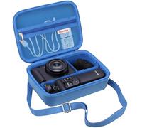 Supmay Hard Travel Case for Sony ZV-1F / ZV-1 / ZV-1 II Digital Camera, Protective Cases Bag Fits Vlogger Accessory Kit Tripod and Microphone, Extra Zipper Pocket fit Battery Charger, Blue