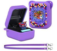 Supmay Silicone Cover Case for Bitzee Interactive Toy Digital Pet and Case, Soft Silicone Protective Case for Bitzee Virtual Electronic Pets React to Touch, Purple