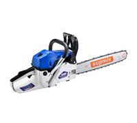 SUPMIXTOOLS 20" Gas Chainsaw 62cc Petrol Powered Chainsaw 2-Stroke Handheld Cordless Petrol Chainsaws for Cutting Wood Outdoor Home Farm Garden Use