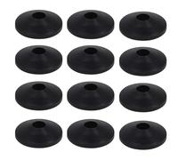 Supoion 12Pcs Conical Toilet Bolts Rubber Washer Beveled Gasket Sealing Washers Toilet Tanks Leakage Prevents Kits Easy to Use