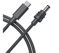 Supoion USB C to DC5.5mm Power Cable for 100W Waterproof Power Outdoor Power Connection Cable 2/3/5 Meter Replace Parts