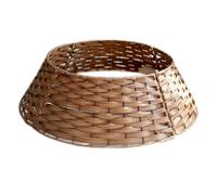 Supoion Woven Christmas Tree Collar Home Christmas Tree Woven Base Dress Stylish Tree Collar Skirt