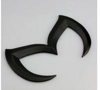 SuPoo for Mazda Black Sporty Metal Evil 'M' Rear Trunk Badge Decal Emblem Matte 3 5 6