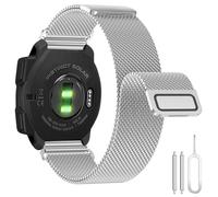 Supore Garmin Instinct 2 Strap, 22mm Milanese Stainless Steel Bracelet for Garmin Instinct / Instinct Solar/Instinct 2 Solar/Instinct Tactical/Instinct 2 Solar Tactical/Instinct Esports