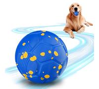 Supore Interactive Dog Toys, Intelligent Dog Ball, 8 cm Interactive Self-Moving Dog Ball, Electric Bouncing Ball for Large and Medium Dogs, USB Rechargeable (Blue)