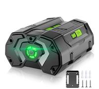 Supowill BA2800 56V 5.0Ah Replacement for EGO 56V Battery BA2800 BA1400 BA2800T BA4200 BA1400T Compatible with All EGO 56V Power Tools-New Upgraded 4X Longer Runtime and Battery Holder