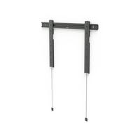 Hama Ultra-Slim TV Wall Mount (TV Wall Mount 90 Inches, VESA 50 x 50 to VESA 600 x 400, up to 80 kg, Distance from Wall 1.45 cm, Extra Flat, Height Adjustable, Rigid, Fixed, with Fischer Dowels)