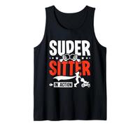 Supper Sitter Babysitter Funny Daycare Provider Tank Top