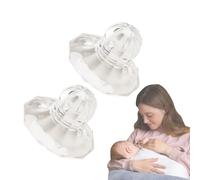 Supple Cups - Nipple Suction Device | Inverted Nipple Corrector for Breastfeeding | Portable Breast Sucker Tool, Gentle Suction Relief, Flat Or Shy Nipples, Comfortable Aid, Nursing Women