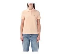 Supple Petit Piqué Polo - female - Lacoste - Polo Shirts - Pink - M - Tops M