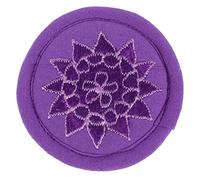 Supple Singing Bowl Cushion Tibetan Bowl Pad Purple Cotton Cloth | Wear-resistant, Lightweight, Portable, Buddhist Hall Decoration, Tibetan Buddhism Art Craft Random Style