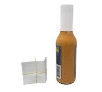 Supplement and Supply 45 x 52 mm White Perforated Shrink Band for Hot Sauce, Woozy, Drip & Liquid Bottles [Cap Diameter: 1"] Pack of 500