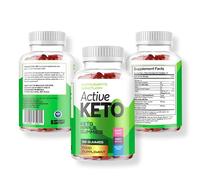 Supplements Sanctuary Active Keto Gummies Keto Apple Gummies (30 Gummies) Apple Flavour ACV, Clear,red Gummies