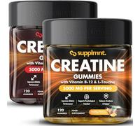 Supplmnt. Creatine 120 Gummies Max 5000mg for Men & Women Creatine Monohydrate Plus B12 and L-Taurine Chewable Gummies
