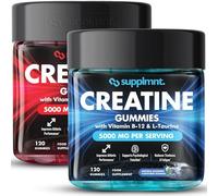 Supplmnt. Creatine 120 Gummies Max 5000mg for Men & Women Creatine Monohydrate Plus B12 and L-Taurine Chewable Gummies