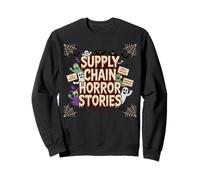 Supply chain horror stories. logistics halloween Sweatshirt