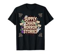 Supply Chain Horror Stories. Logistics Halloween T-Shirt