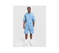 Supply & Demand Circle Shorts - Blue - Mens L