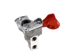 Supply Red Aluminum Gladhand Coupling 2 x M16x1.5 Female Threads DIN 74254
