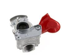 Supply Red Aluminum Gladhand Coupling M22x1.5 Female Threads DIN 74342