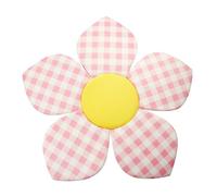Support Baby, Plush Floral Seating, Fun Toddler Washing Device, Juvenile Cleaning Piece, Fabric Seat Feature Function, Ideal for Best Bathroom Category Gear, Pink Blue Unit Product
