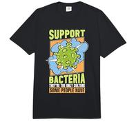 Support Bacteria They're The Biology Nerd Microbiologist Comfort Colors Adult Heavyweight T-Shirt