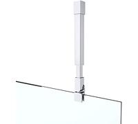 Support bar stabilizer for Shower Walls, Ceiling, Shower, Shower Enclosure, Stainless Steel, Round, Adjustment, Glass thicknesses 6-10 mm GS34 (300-450mm)