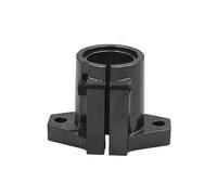 Support Bearing Bracket 1PC Linear Rod Rail Shaft Support Aluminum Alloy Guide Shaft Support Fixed Seat Open Type Bearing Bracket Carrier Bearing(Steel,Hole diameter 25mm)