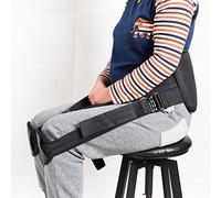 Support Belt for Better Back Whole Day Back Pain Relief -Posture Correcting Harness & Relieve Sciatica, Keeps Back Straight While Seated, Suitable in Office or at Home or Outdoors (Black)