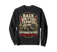 Support British Farmers Save Our Farms UK Farming Sweatshirt